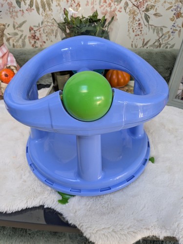 Baby swivel bath seat used - swivel, seat,