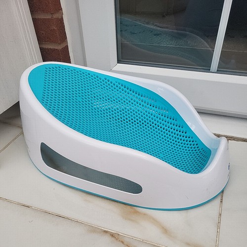 Baby bath seat white and - white, blue